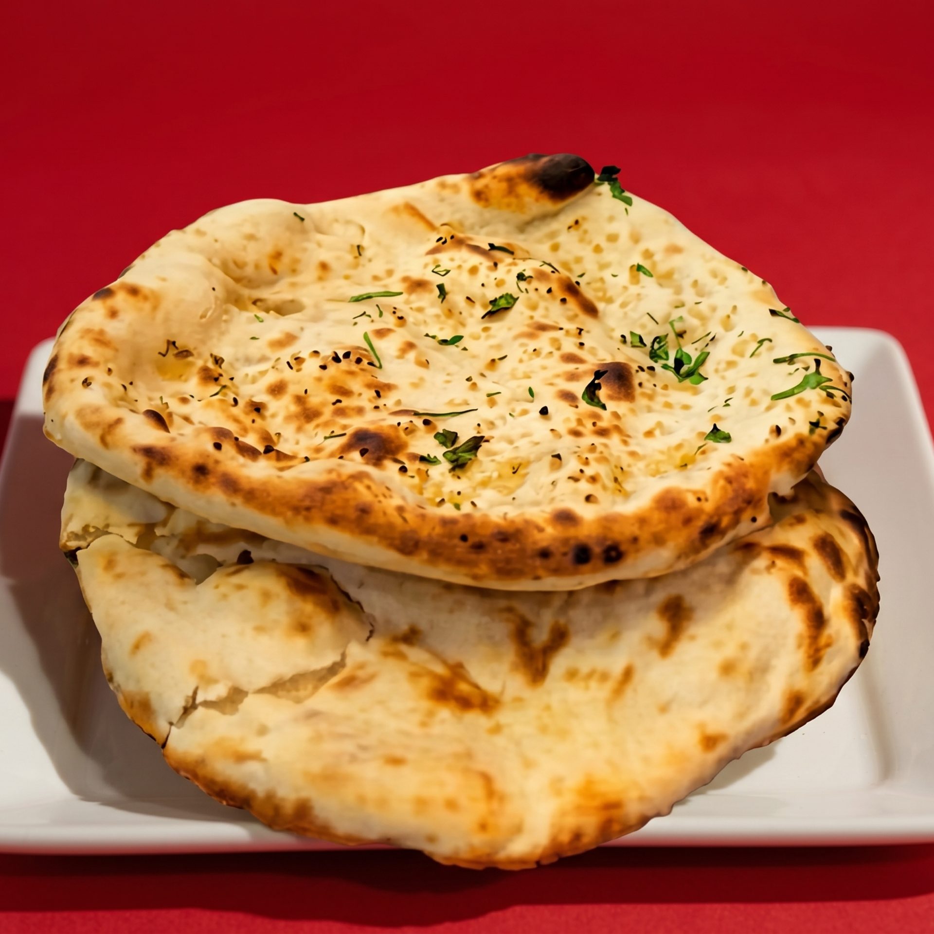 Garlic Naan from the Tandoor
